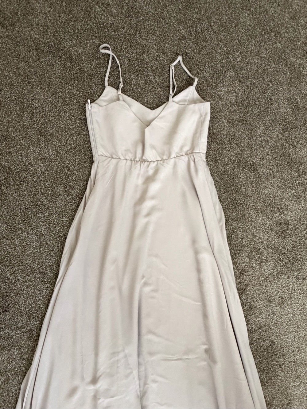 Show Me Your MuMu Taupe Spaghetti-Strap Faith Maxi Dress - Picture 15 of 16